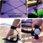 Deska SUP Pompowana WEECONACO 320x82x15,5CM 170KG AKCESORIA - obrazek 2